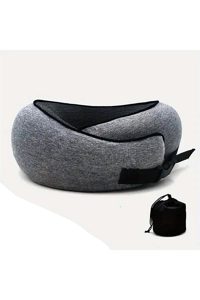 Choice Dark Black U-shaped Pillow Neck Pillow U-shaped Pillow Travel Car Neck Pillow Airplane Travel Pillow