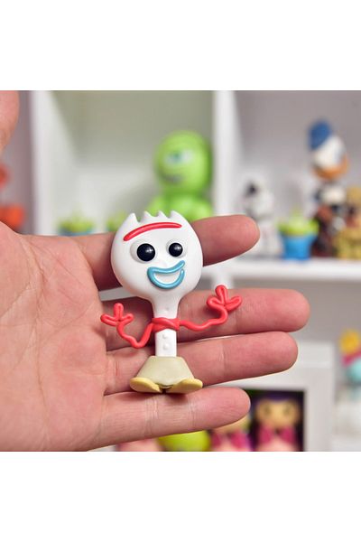 Choice Forky Disney Toy Story 4 Buzz Lightyear Forky Action Figures Collection Mini Dolls Kids Toys Model F