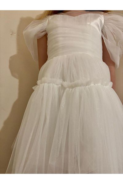 DFN Βραδινό φόρεμα Princess Model Tailed Party/Φόρεμα γενεθλίων