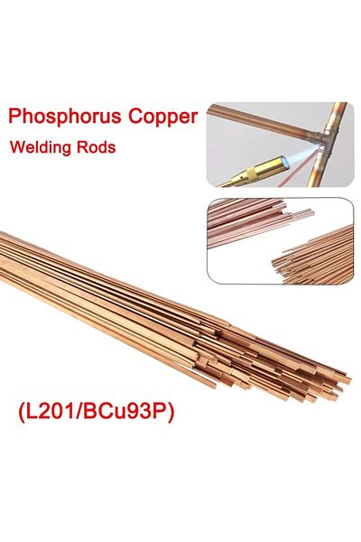 Choice 5pcs 1.0mm 500mm Phosphor Copper Welding Rod Phosphorus Copper Welding Wire Electrode Soldering Rod
