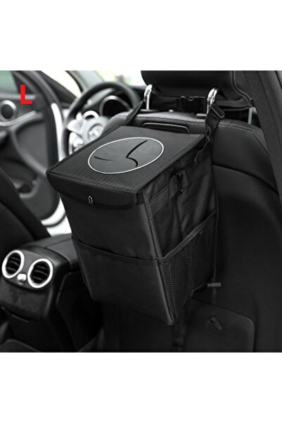 Choice 1 قطعة سلة المهملات المحمولة المقاومة للماء للسيارة منظم السيارات سلة المهملات ملحقات السيارة