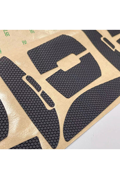 Choice 1 مجموعة شريط قبضة الماوس المضادة للانزلاق وامتصاص العرق للتزلج ملصق يدوي الصنع ماوس لاسلكي قدم القدم