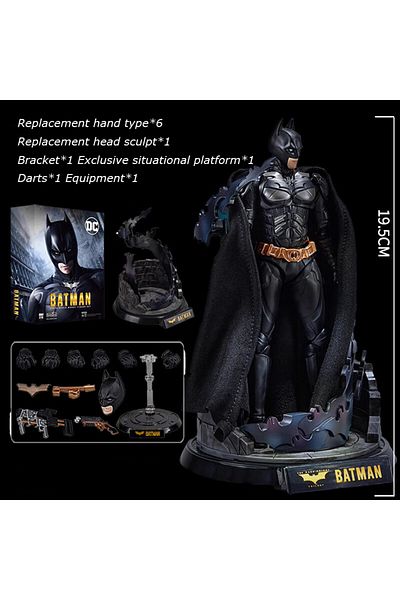 Choice Dc2001 Fondjoy Genuine Model Dc Batman Deluxe Edition Package 1/9 Scale Action Figure Action Model C