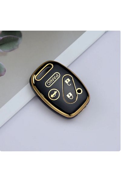 Choice 4 Button Black 2 3 4 Buttons Tpu Car Key Case Cover For Honda Fit Civic Jazz Pilot Accord Cr-v Freed