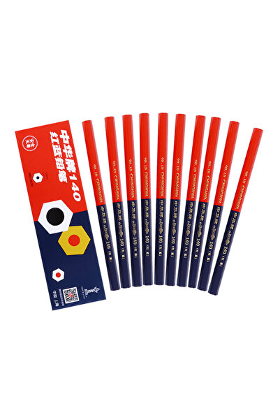 Choice 5mm Double Ended 10Pcs Big Pencil,Red&Blue Double-Ended,Medical Science Laboratory Plotting Construc