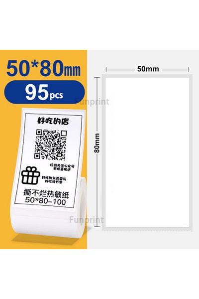 FUNPRINTHYIN Niimbot B1B21B203 B3S  Funny Cartoon Label Sticker Waterproof Self-adhesive Cosmetics Label Marke...