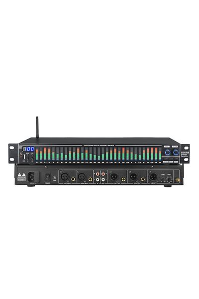 Choice 110v-220v Eq31sub Digital Equalizer 31 Stage Tuner Professional Stage Performance Noise Reduction Au