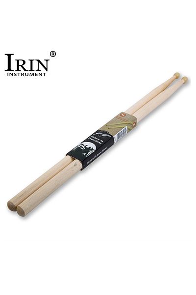 IRIN 5a 1 Pair Maple Wood Drum Sticks 5a 7a Electronic Drum Rack Nylon Tip Drumsticks Musical Sticks