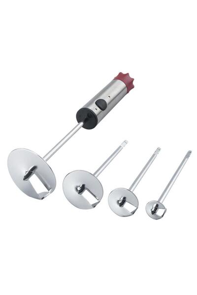 Choice أداة حفر الخضروات والفواكه بمقبض مريح مضاد للانزلاق، أداة إزالة النواة من أجل التجويف