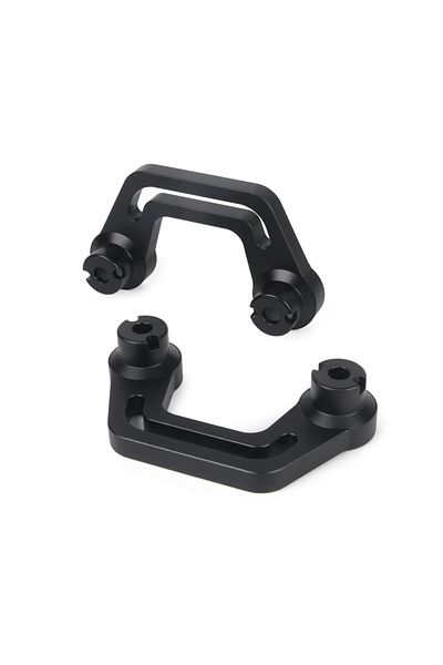 Choice Black Aluminum 2pcs Light Mounting Brackets For 2018-2022 Jeep Wrangler Jl/jlu 2020 2021 2022 Gladia