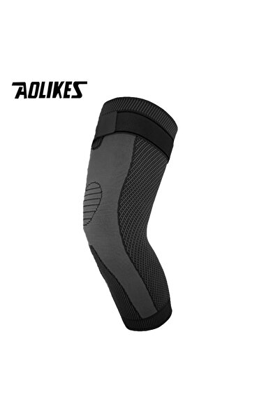 Aolikes أسود - قطعة واحدة من أكمام الضغط الرياضية الكاملة للساق ودعامات الركب...