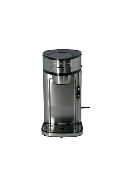 Hamilton Beach 1200W Stainless Steel Adjustable Cup Size Single-Serve Coffee Maker 250ml