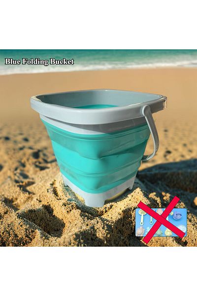 Choice Blue Bucket 11/5/1 Pcs Beach Sand Play Water Set Folding Bucket Summer Toys For Children Kids Outdoo