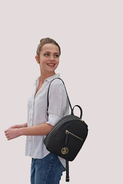U.S. Polo Assn. Rucsac negru pentru femei