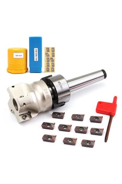 Choice Mt3 New Mill Cutter Mt2 Mt3 50 Cutter Head 4 Cutters Apmt1604 Cnc Mill Milling Cutter Insert Kit