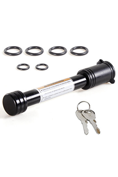 VAKIND قفل دبوس مستقبل القطر يناسب مستقبل المقطورة مقاس 2 بوصة قفل مستقبل الم...