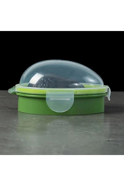 Choice 1pcs Green 1/2/3pcs Kitchen Food Storage Box Avocado Space Saving Container Vegetable Organizer Reus