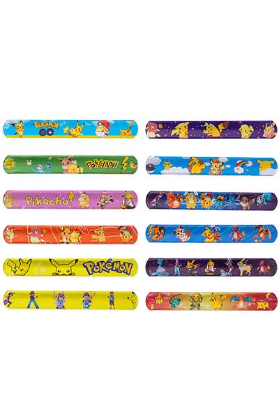 Choice Pokemon  Button Bracelet Pikachu Statue Anime Wristband Children's Clapping Band Education Toy Bo...