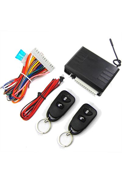 Choice Car Keyless Entry System Universal Auto Remote Central Door Lock Kit 12V with Control Box & LED I...