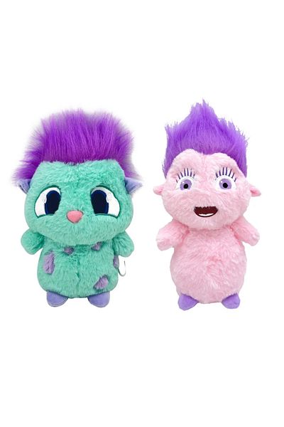 Choice 2pcs New 25cm Bibble Plush Toys Cute Soft Stuffed Anime Home Room Decor Peluche Dolls For Kid Bir...
