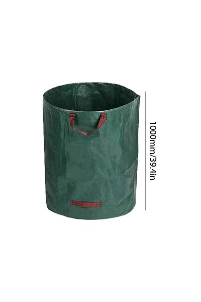 APWIKOGER 500l Garden Waste Bag Large Capacity Garden Bag Reusable Waterproof Leaf Sack Storage Collection Con