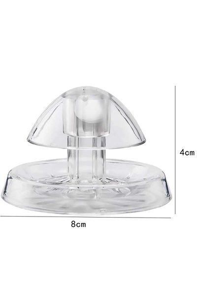 Choice 8cm Fish Tank Accessories Aquarium Plant Snail Trap Catcher Plastic Leech Planaria Pest Catch Box Cl