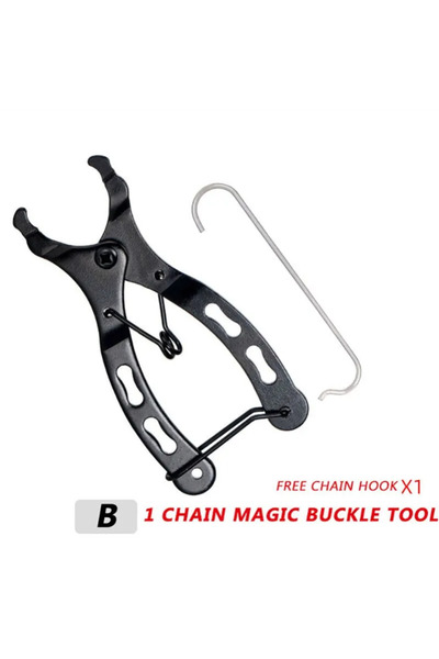 Choice كماشة مشبك سلسلة الدراجة السوداء، مشبك سريع الفك لسلسلة الدراجة الجبلي...