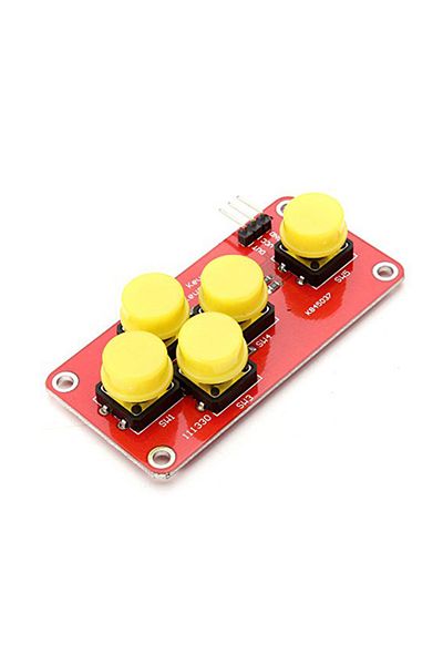 Si Tai&SH AD Keyboard Simulate Five Key Module Analog Button for arduino Sensor Expansion Board