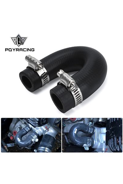 PQY Heater Core Bypass Hose Coolant Crossover For 98-up GM Chevy Pontiac GEN 3 4 5 LSX LS1 LS2 LS3 LS...