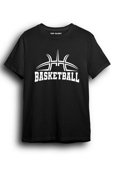 TOP GLORY Μπλουζάκι με στάμπα μπάσκετ - Special Design BASKLL2002