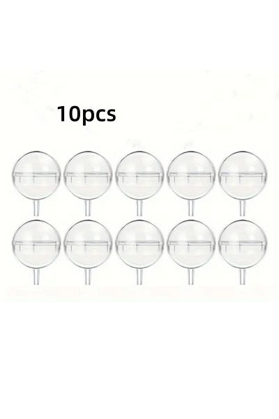 Choice 5cm X 4cm C-transparent-10pcs 10pcs Chocolate Flower Holder Transparent Round Lid Acrylic Flower Cup