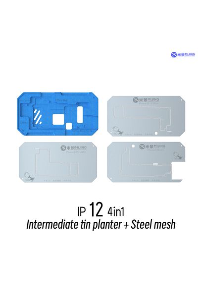 Choice 12 Series Mj Z20pro Mid-layer Planting Tin Template For Iphone X Xs 11 12 13 14 15 Pro Max Mini Moth