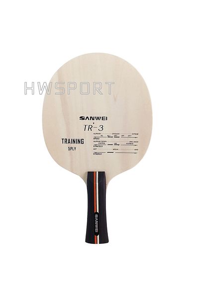 Choice SANWEI TR-3 Table Tennis Blade Elastic 5-PLY Wood Offensive Ping Pong Blade with Good Control