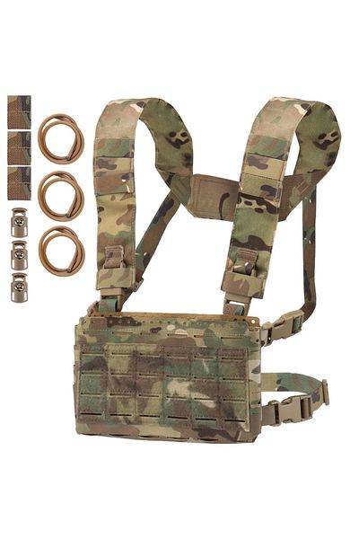Choice Mc Camo Molle Mk5 Chest Rig Ss Mkv Micro Fight Chassis Placard Hook Loop Airsoft Magazine Pouch Tact