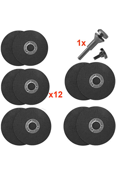 Choice 50 مم 12 قطعة 12 قطعة قرص عجلة الراتنج 50 مم 2 بوصة قرص قطع المعادن لقطع الحديد المعدني منشار دوار صغير