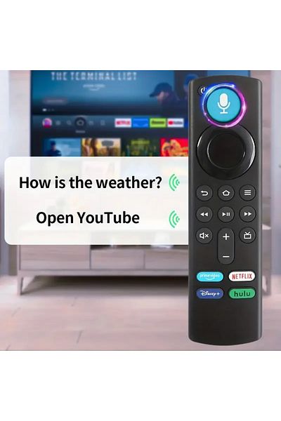 Choice 3rd Replacement Voice Remote Control For Fire Stick Tv 3rd Gen Smart Tv Stick 4k Max Lite Fire Cube