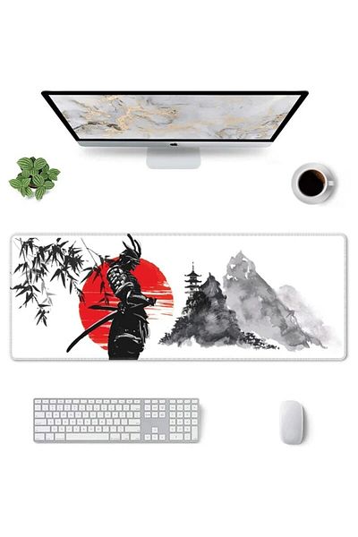 Choice 900x400x2mm Japanese Samurai Tree Sun Mouse Pad Gaming XL New Computer Home Mousepad XXL Desk Mats N