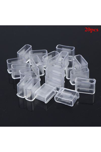 Choice 20pcs Referee Whistle Cover Transparent Whistle Cushioned Mouth Grip Soccer Referee Whistle Prote...