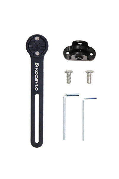 Choice حامل كمبيوتر Gopro للدراجات الهوائية Kocevlo باللون الأسود مصنوع من سب...