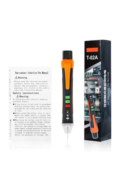Choice T-02a Non Contact Voltage Tester 48-1000v Ac Voltage Detector Pen Circuit Tester Electric Indicator