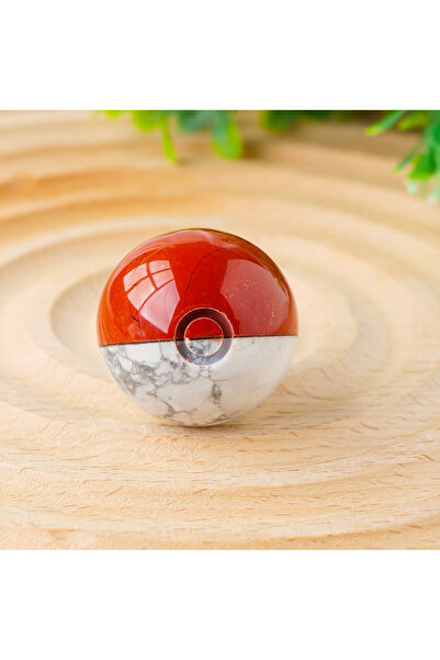 Choice كرة بحجم 3 سم تقريبًا، قطعة واحدة، كرة وحش جيب من حجر الشفاء الطبيعي ب...