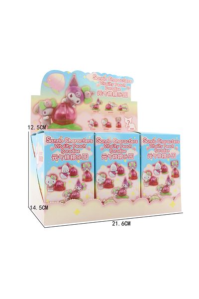 Choice One Set 6pcs Sanrio Blind Box Kuromi Cinnamoroll My Melody Purin Figures Dolls Characters Vitality P