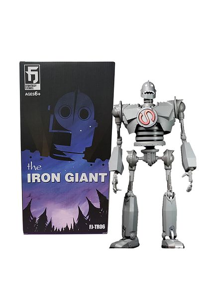 Choice With Box S-iron 30 Cmthe Iron Giant Figure Iron Giant Select Battle Model Alloy Parts Action Figure