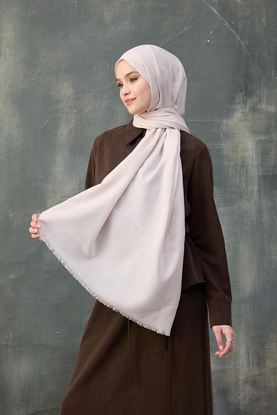 İpekhan ΜΠΕΖ İpekhan Twist Pattern Βαμβακερό ζακάρ σάλι 8009