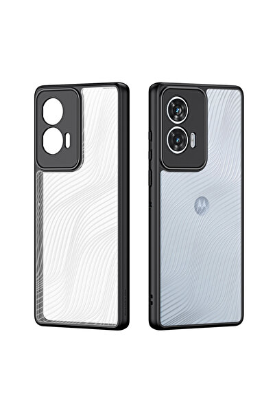 Choice جراب DUX DUCIS العسكري المضاد للسقوط لهاتف Moto Edge50 Fusion باللون ا...