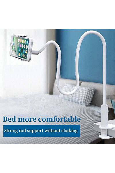 Choice Flexible 360 Clip Desktop Mount Bracket Phone Stand Universal Phone Holder Long Arm Cell Phone Su...