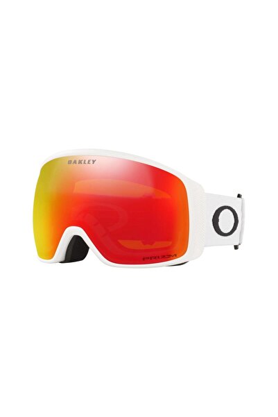 Oakley نظارات Flight Tracker للجنسين باللون الأبيض للجنسين GOGGLE 710411