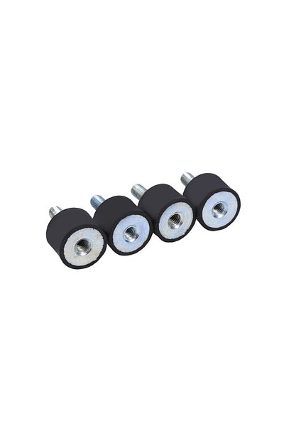 Choice Vd20x15 M6x18 4x Rubber Mounts Shock Absorber Anti Vibration Silentblock Bobbins M6