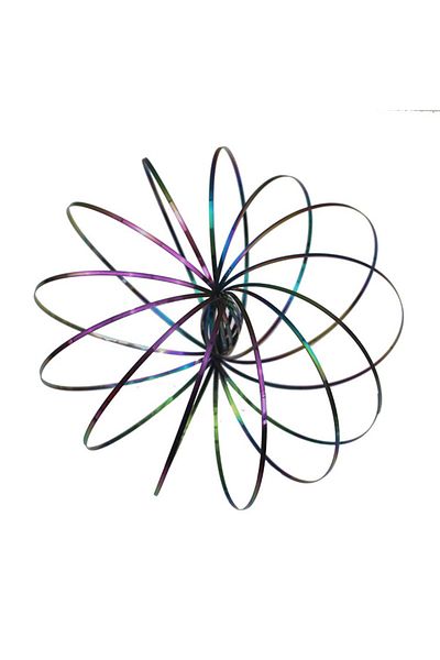 Choice 4673n Flowtoy Magic Fidget Ring Toroflux Amazing Flow Ring Toys Kinetic Spring Toy Funny Outdoor Gam