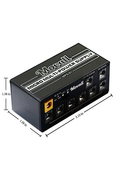 Choice Eu Plug Movall Guitar Pedal Power Supply 8 Isolated Output Anti-interference 18w Different Output Gu